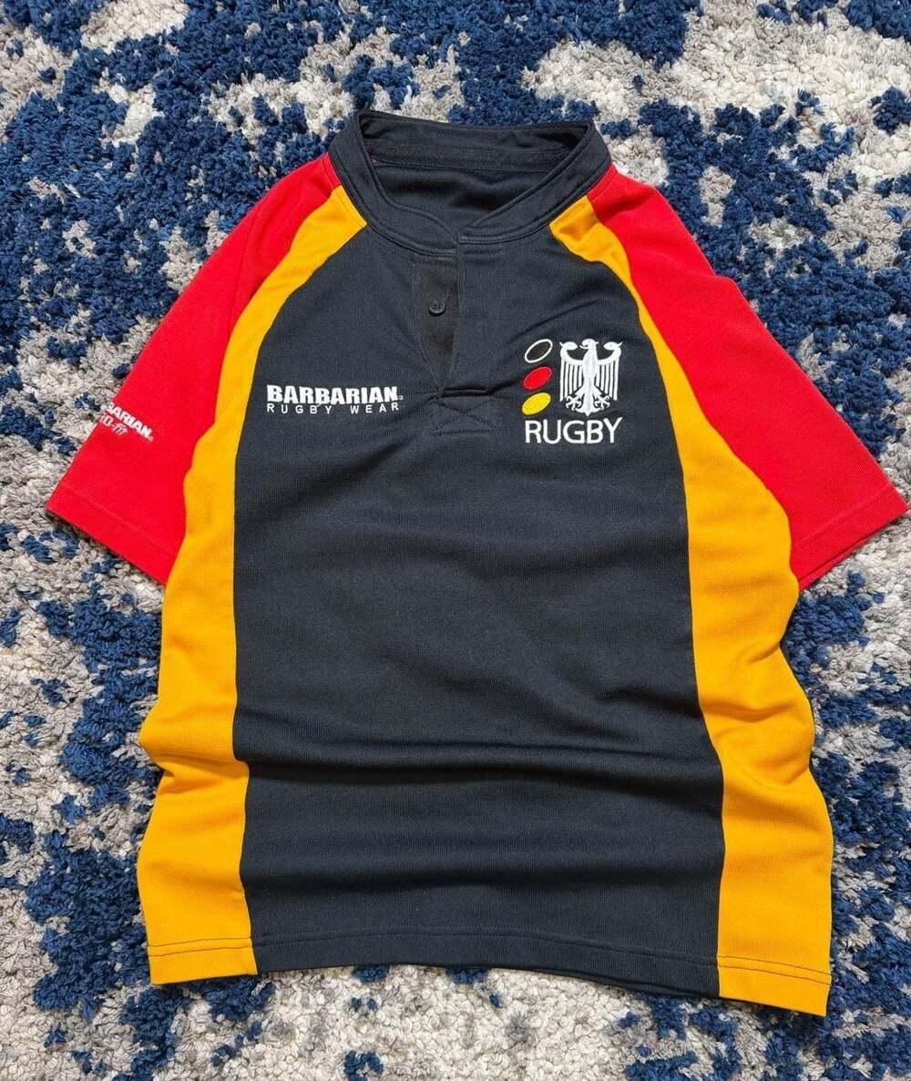 Barbarian Rugby Wear Germany National Team Jersey Pro-Fit Short Sleeve Shirt